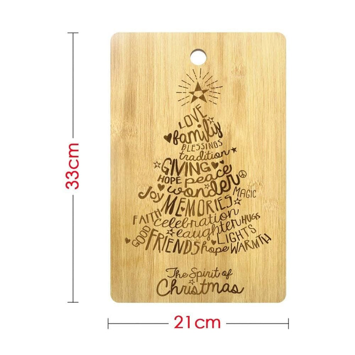 Christmas Tree Custom Cutting Board