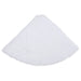 Christmas Tree Skirt White 90 Cm Faux Fur Ttbxlk
