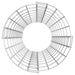 Circular Gabion Raised Beds 3 Pcs Galvanised Steel ø30x100