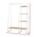 Closet Storage Rack Clothes Hanger Shelf Garment Rail Stand
