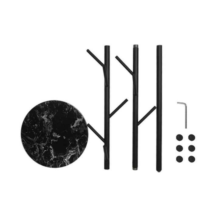 Goslash Picks Clothes Stand Garment Coat Rack Metal Rail