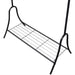Clothing Rack Black Steel Xatbbb
