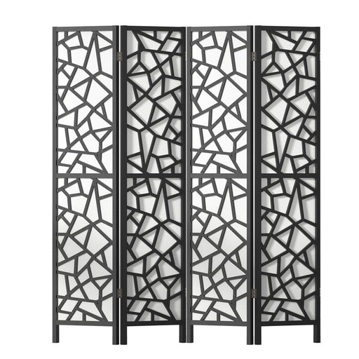 Clover Room Divider Screen Privacy Wood Dividers Stand 4