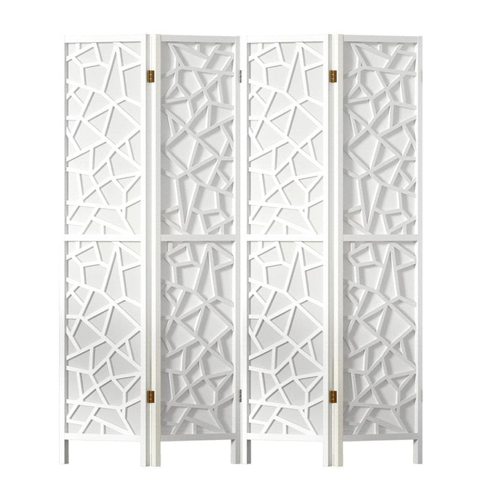 Clover Room Divider Screen Privacy Wood Dividers Stand 4