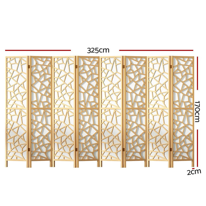 Clover Room Divider Screen Privacy Wood Dividers Stand 8