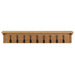 Coat Rack 90x16x16 Cm Solid Oak Wood Xnkokx