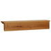 Coat Rack 90x16x16 Cm Solid Oak Wood Xnkokx