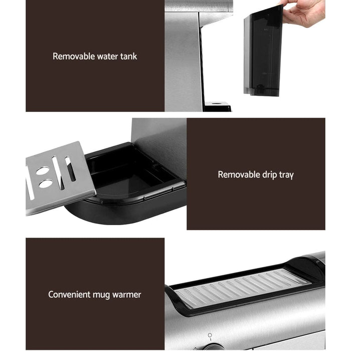 Goslash Picks Coffee Machine Espresso Maker 20 Bar Milk