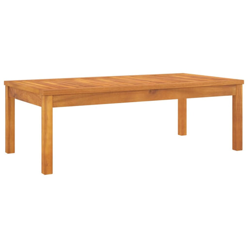 Coffee Table 100x50x33 Cm Solid Acacia Wood Toontt