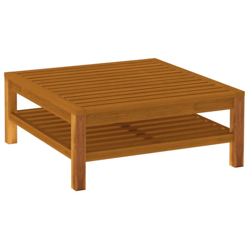 Coffee Table 65x65x35 Cm Solid Acacia Wood Tolxkx