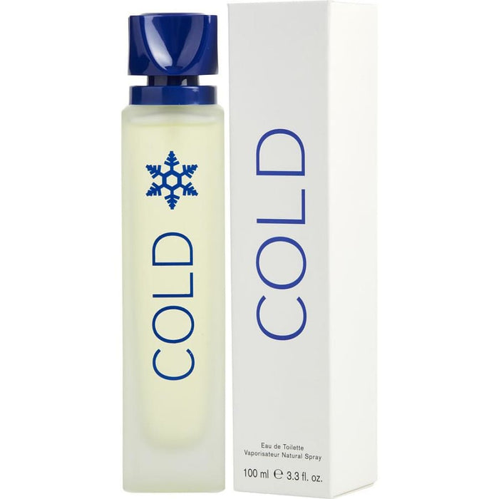Cold Edt Sprayby Benetton for Men - 100 Ml