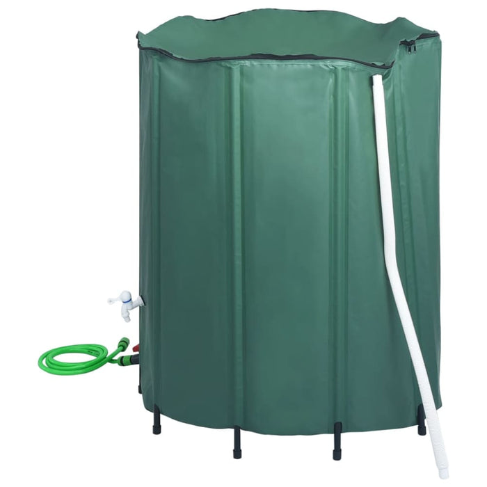 Collapsible Rain Water Tank with Spigot 1000 l Anlbi