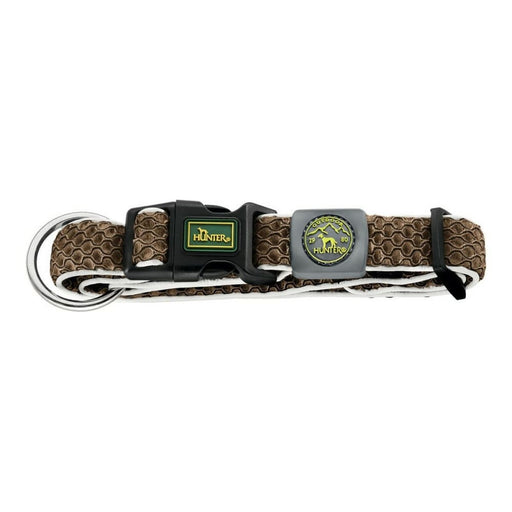 Dog Collar Hunter Plus Thread Brown Size Xl (45-70 Cm)