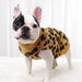 Comfortable Warm Turtleneck Knitwear Leopard Pattern