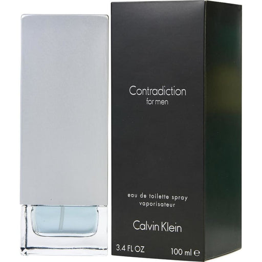 Contradiction Edt Spray by Calvin Klein for Men - 100 Ml