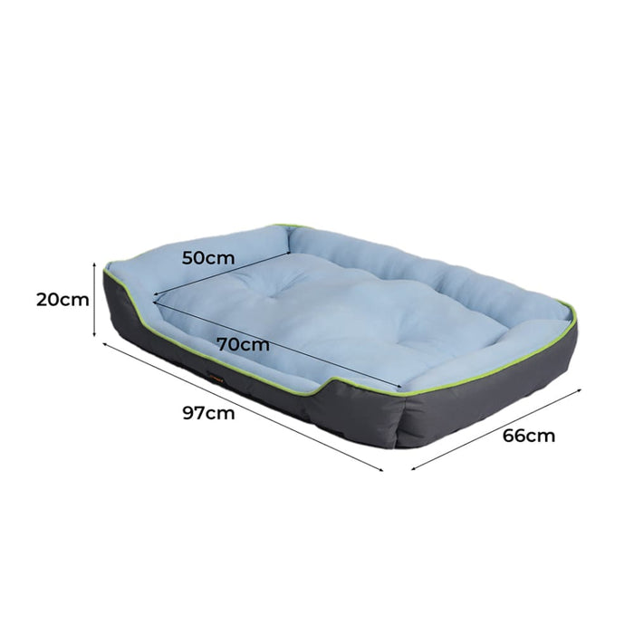 Pet Cooling Bed Sofa Mat Bolster Insect Prevention Summer l