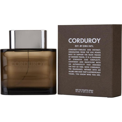 Corduroy Edt Spray by Zirh International for Men - 75 Ml