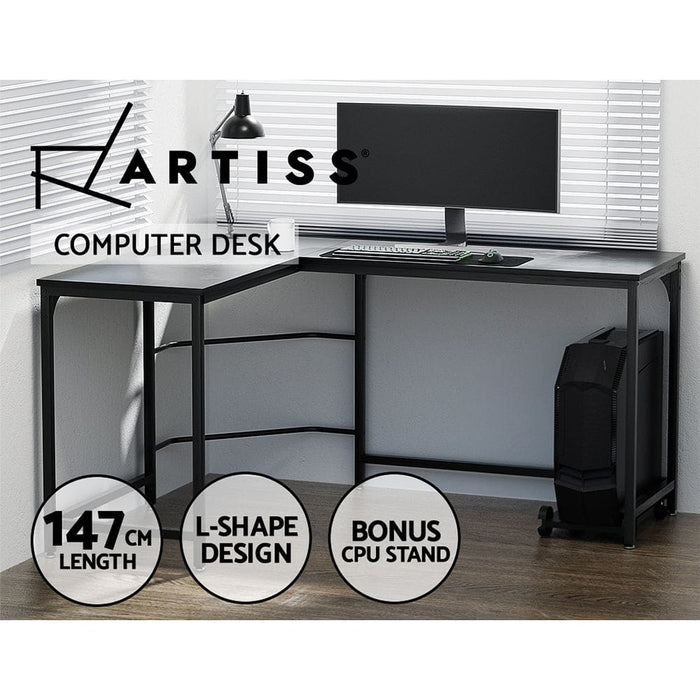Corner Computer Desk L-shaped Student Home Office Study