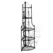 Corner Plant Rack Black Abinx