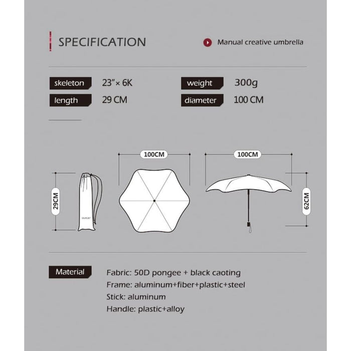 Creative Design Ultralight Folding Umbrella