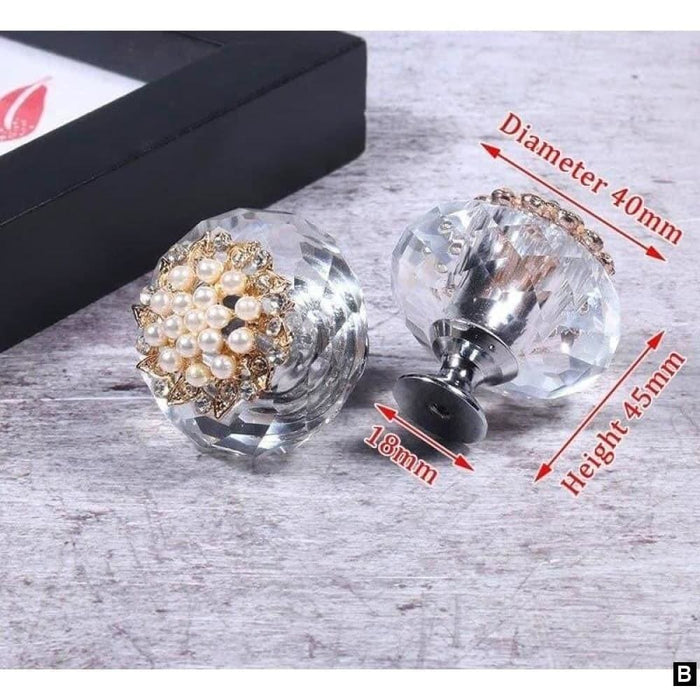 Crystal Cabinet Knobs And Handles Luxury Pulls Dresser