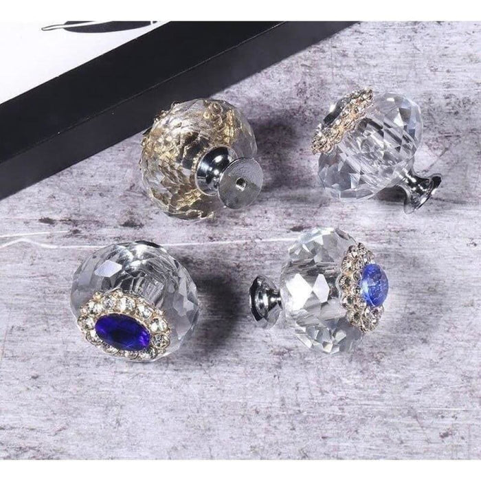 Crystal Cabinet Knobs and Handles Luxury Pulls Dresser