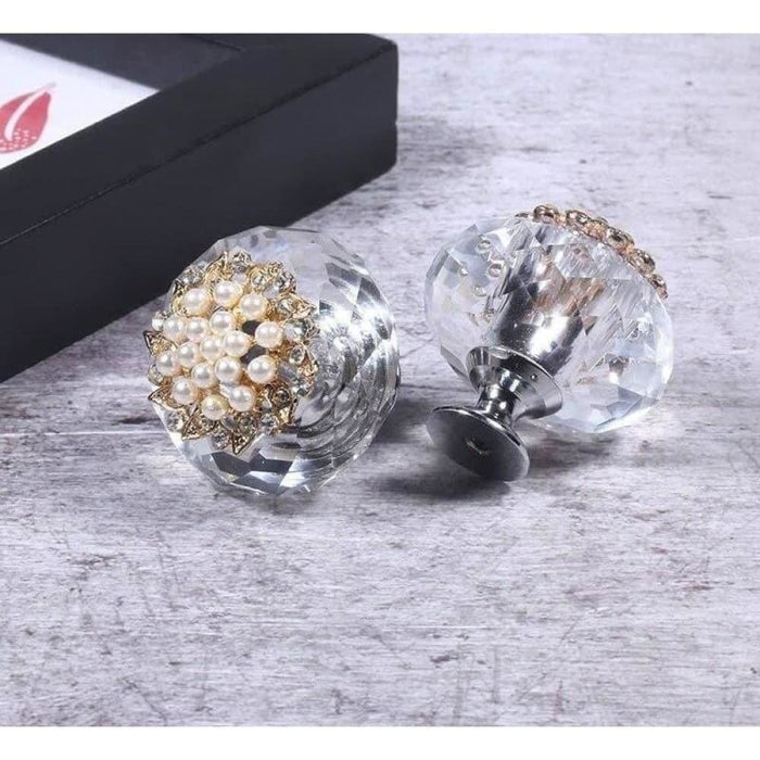 Crystal Cabinet Knobs and Handles Luxury Pulls Dresser