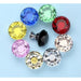 Crystal Glass Knobs Diamond Shape Design Cupboard Drawer