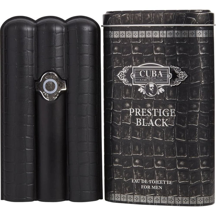 Cuba Prestige Black Edt Spray by Fragluxe for Men-90 Ml