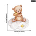 Cute Teddy Bear Decorative Wall Stickers