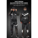 Cycling Raincoat with Multiple Reflective Strip