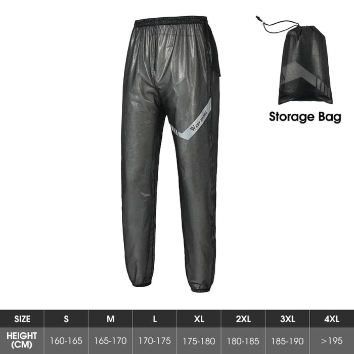 Cycling Raincoat with Multiple Reflective Strip