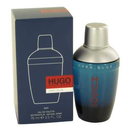 Dark Blue Edt Spray by Hugo Boss for Men - 75 Ml