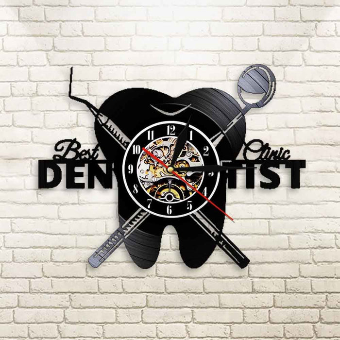 Dentist Equipment Dental Office Teeth Wall Sign Decorative