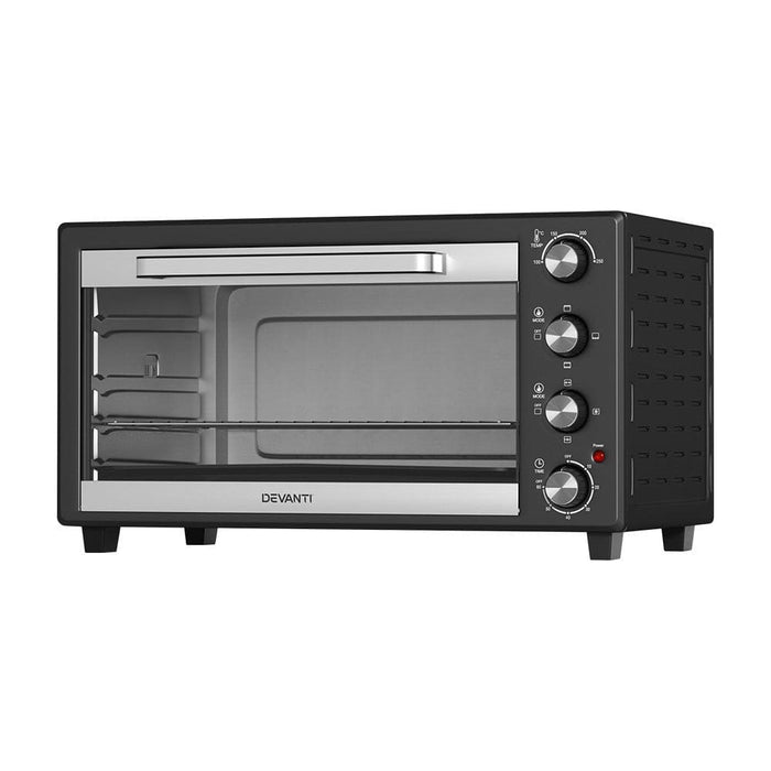 Devanti Electric Convection Oven Bake Benchtop Rotisserie