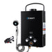 Devanti Outdoor Portable Lpg Gas Hot Water Heater Shower