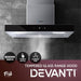 Devanti Rangehood 600mm Range Hood 60cm Stainless Steel
