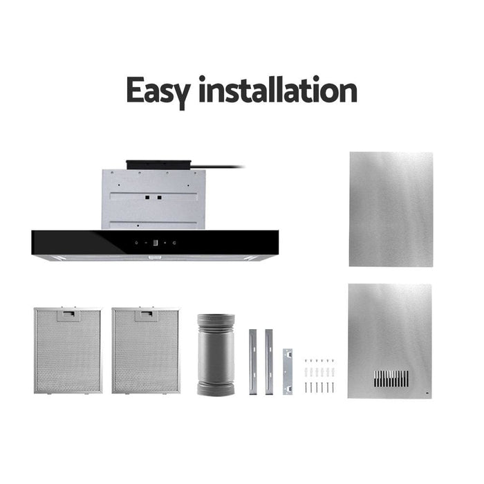 Devanti Rangehood 600mm Range Hood 60cm Stainless Steel