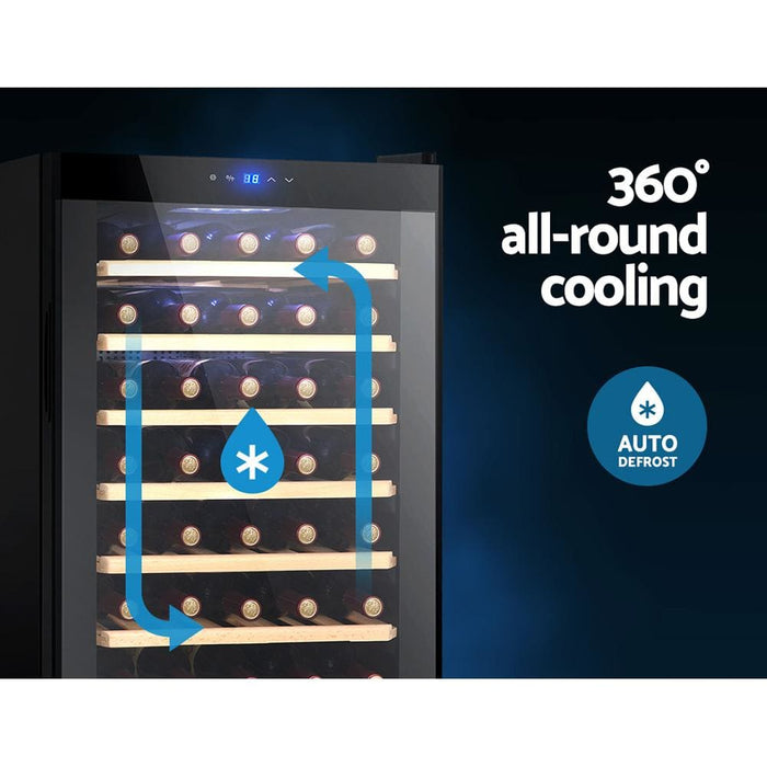 Devanti Wine Cooler Compressor Fridge Chiller Storage