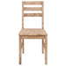 Dining Chairs 2 Pcs Solid Acacia Wood Gl53365