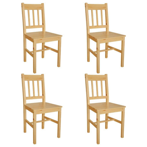 Dining Chairs 4 Pcs Pinewood Gl5651515
