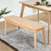 Dining Chairs Bench Chair Seat Wooden Kitchen Outdoor