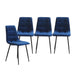 4x Dining Chairs Kitchen Table Chair Lounge Room Retro