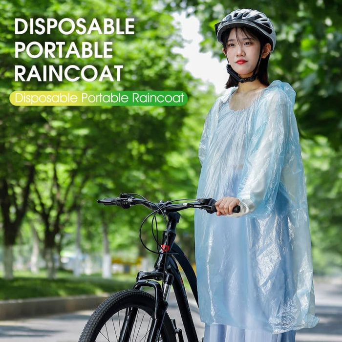 Disposable Portable Waterproof Cycling Raincoat
