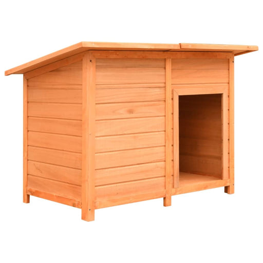 Dog Cage Solid Pine & Fir Wood Oiblao