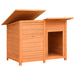 Dog Cage Solid Pine & Fir Wood Oiblao