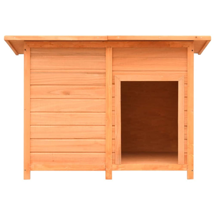 Dog Cage Solid Pine & Fir Wood Oiblao