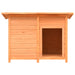 Dog Cage Solid Pine & Fir Wood Oiblao