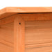 Dog Cage Solid Pine & Fir Wood Oiblao