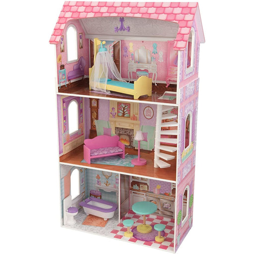 Dollhouse With Furniture For Kids 110 x 65 33 Cm (model 2)